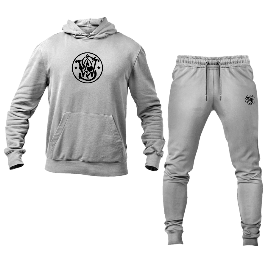 Men's Smith and Wesson Symbol Logo Hoodie Joggers Set