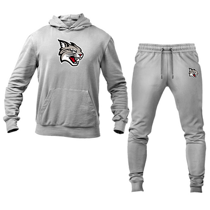 Men's  Davidson Wildcats Hoodie Joggers Set
