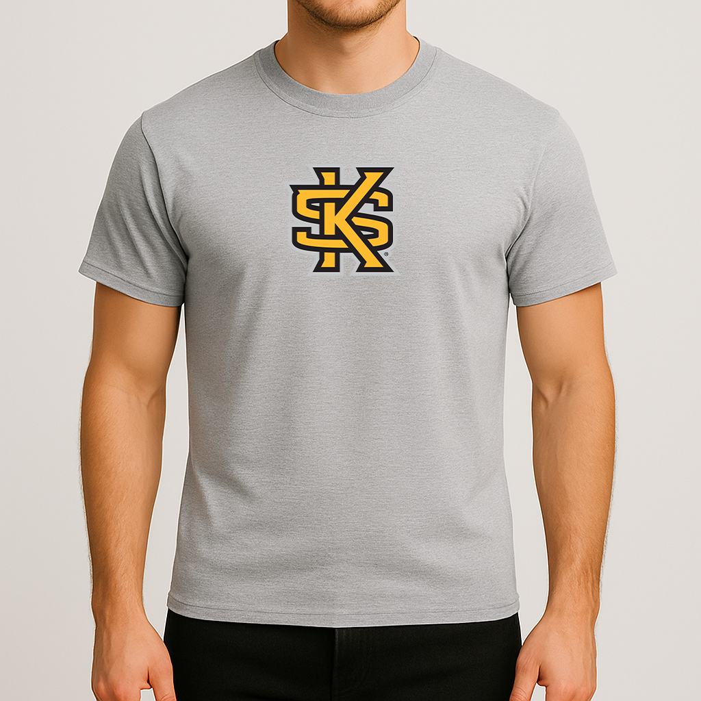 Men's Kennesaw State Owls Logo Cotton T-Shirt
