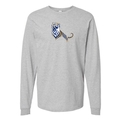 Men's Tiger Beer Logo Cotton Long Sleeve T-Shirt