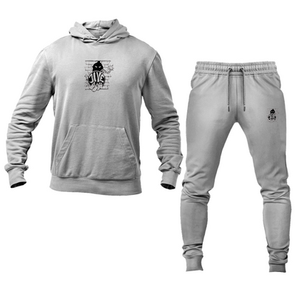Men's Jivebomb Logo Hoodie Joggers Set