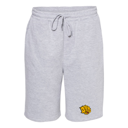 Men's Arkansas PB Golden Lions Independent Trading Co Midweight Fleece Shorts
