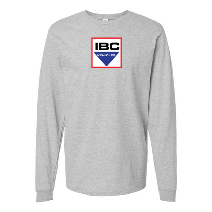 Men's IBC Vehicles Logo Cotton Long Sleeve T-Shirt