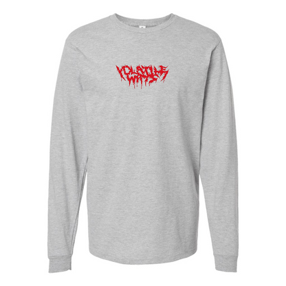 Men's Volatile Ways Logo Cotton Long Sleeve T-Shirt