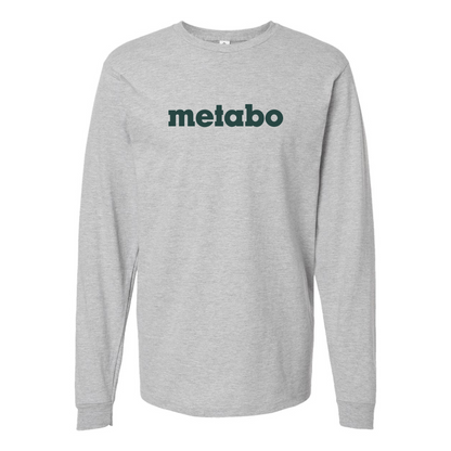 Men's Metabo Logo Cotton Long Sleeve T-Shirt