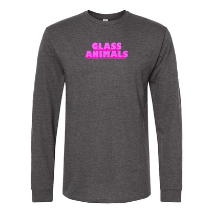 Men's Glass Animals Logo Cotton Long Sleeve T-Shirt