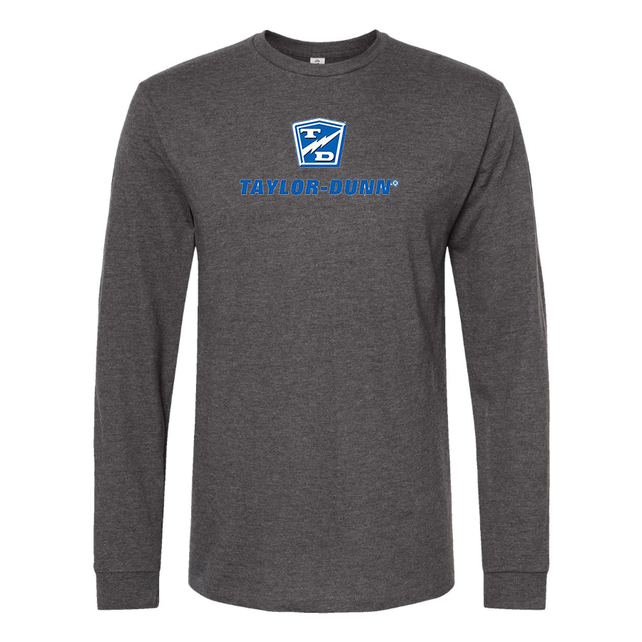 Men's Taylor Dunn Logo Cotton Long Sleeve T-Shirt