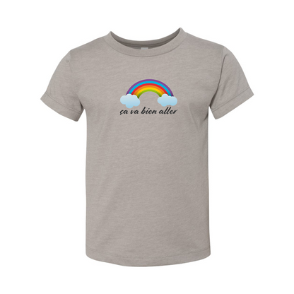 Ça va bien aller BELLA  CANVAS Toddler Jersey Tee