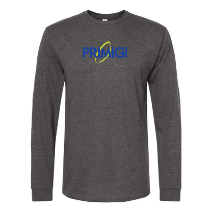 Men's Primigi Logo Cotton Long Sleeve T-Shirt