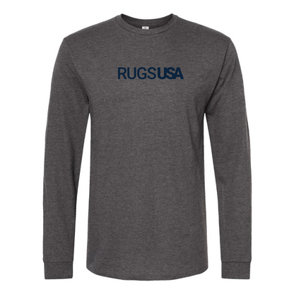 Men's RugsUSA Logo Cotton Long Sleeve T-Shirt