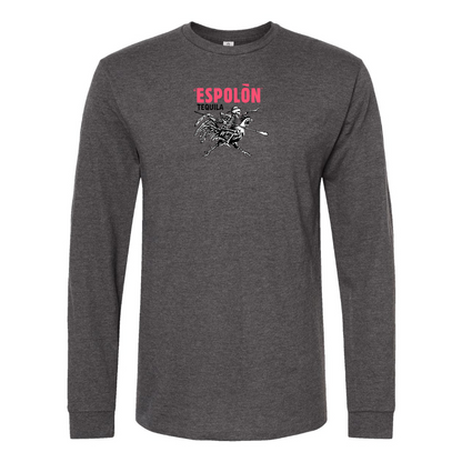 Men's Espolon Logo Cotton Long Sleeve T-Shirt