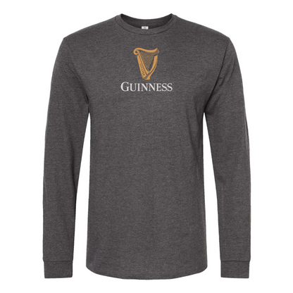 Men's Guinness Logo Long Sleeve T-Shirt