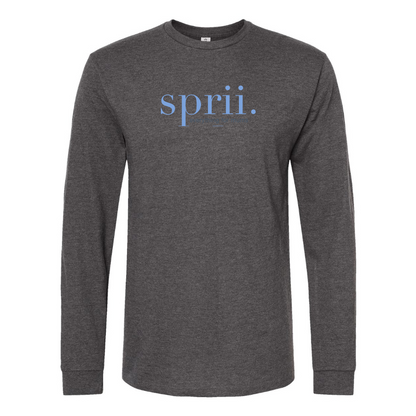 Men's Sprii Logo Cotton Long Sleeve T-Shirt