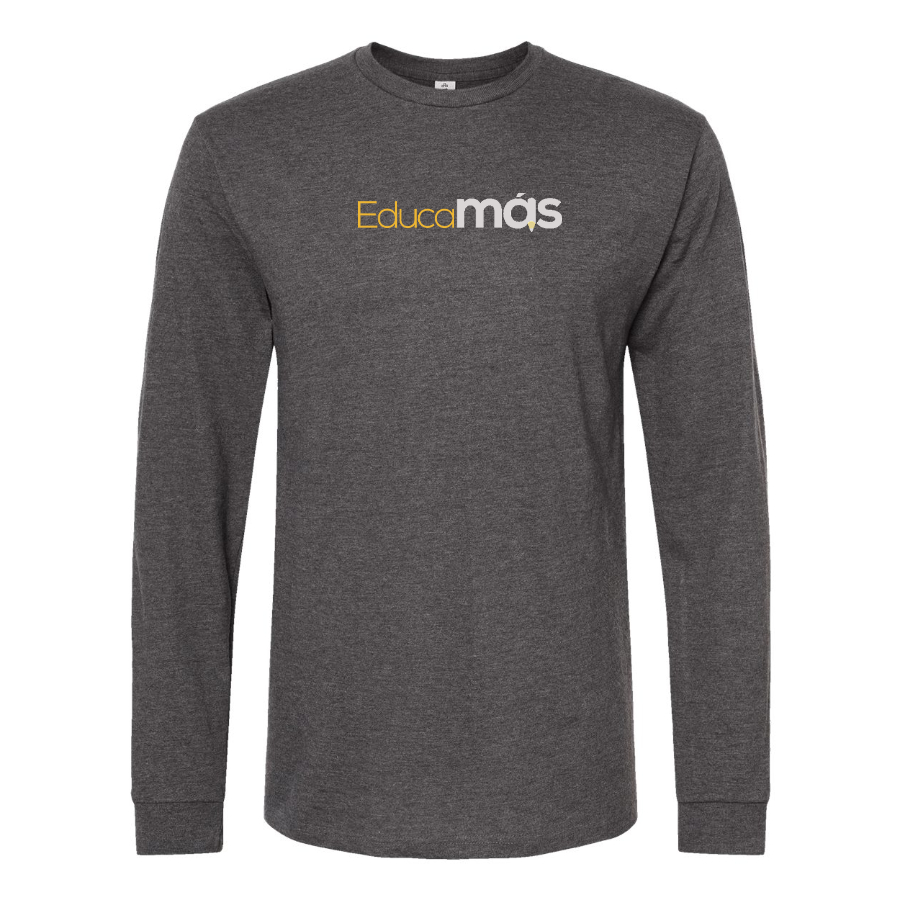 Men's EducaMAS Logo Cotton Long Sleeve T-Shirt