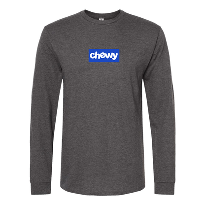 Men's chewy Logo Cotton Long Sleeve T-Shirt