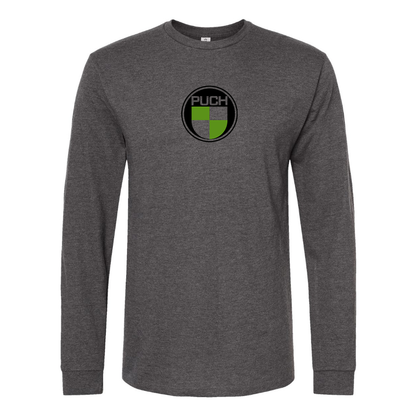 Men's Puch Logo Cotton Long Sleeve T-Shirt