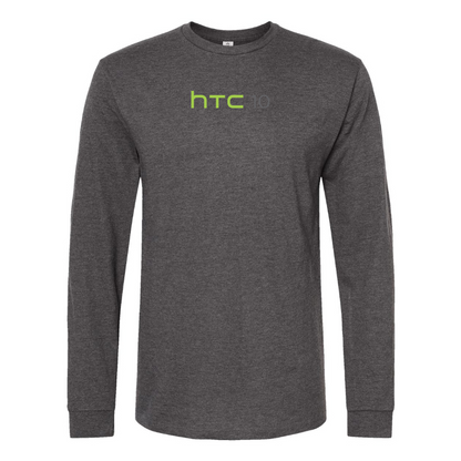 Men's HTC 10 Logo Cotton Long Sleeve T-Shirt