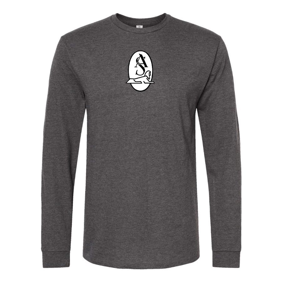 Men's Armstrong Siddeley Logo Cotton Long Sleeve T-Shirt