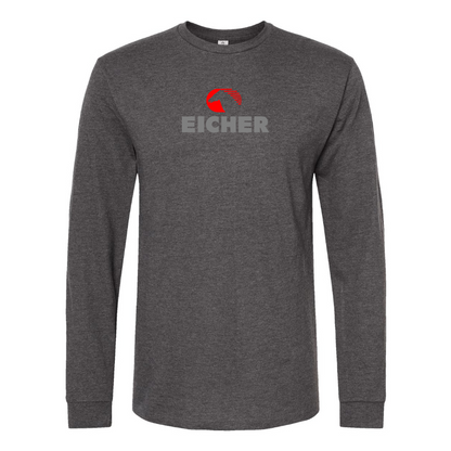 Men's Eicher Logo Cotton Long Sleeve T-Shirt