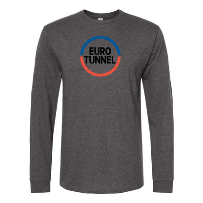 Men's   Eurotunnel   Logo Cotton Long Sleeve T-Shirt