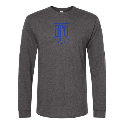 Men's ARO Logo Cotton Long Sleeve T-Shirt