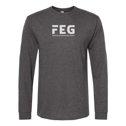 Men's FEG Logo Cotton Long Sleeve T-Shirt
