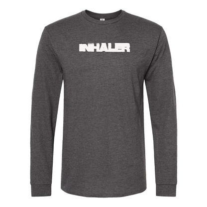 Men's Inhaler  Logo  Cotton Long Sleeve T-Shirt