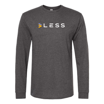 Men's LOGO LESS Logo Cotton Long Sleeve T-Shirt