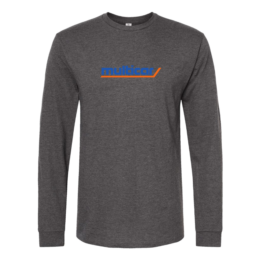 Men's Multicar  Logo Cotton Long Sleeve T-Shirt