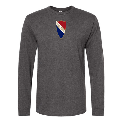 Men's Oakland Logo Long Sleeve T-Shirt