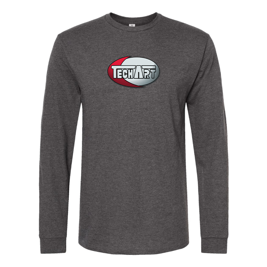 Men's TechArt Logo Cotton Long Sleeve T-Shirt