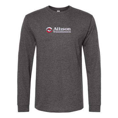 Men's Allison Transmission Logo Cotton Long Sleeve T-Shirt