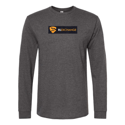 Men's RL Exchange Logo Cotton Long Sleeve T-Shirt