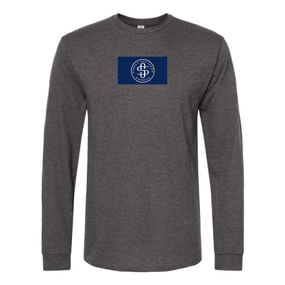 Men's Simply Southern Logo Cotton Long Sleeve T-Shirt