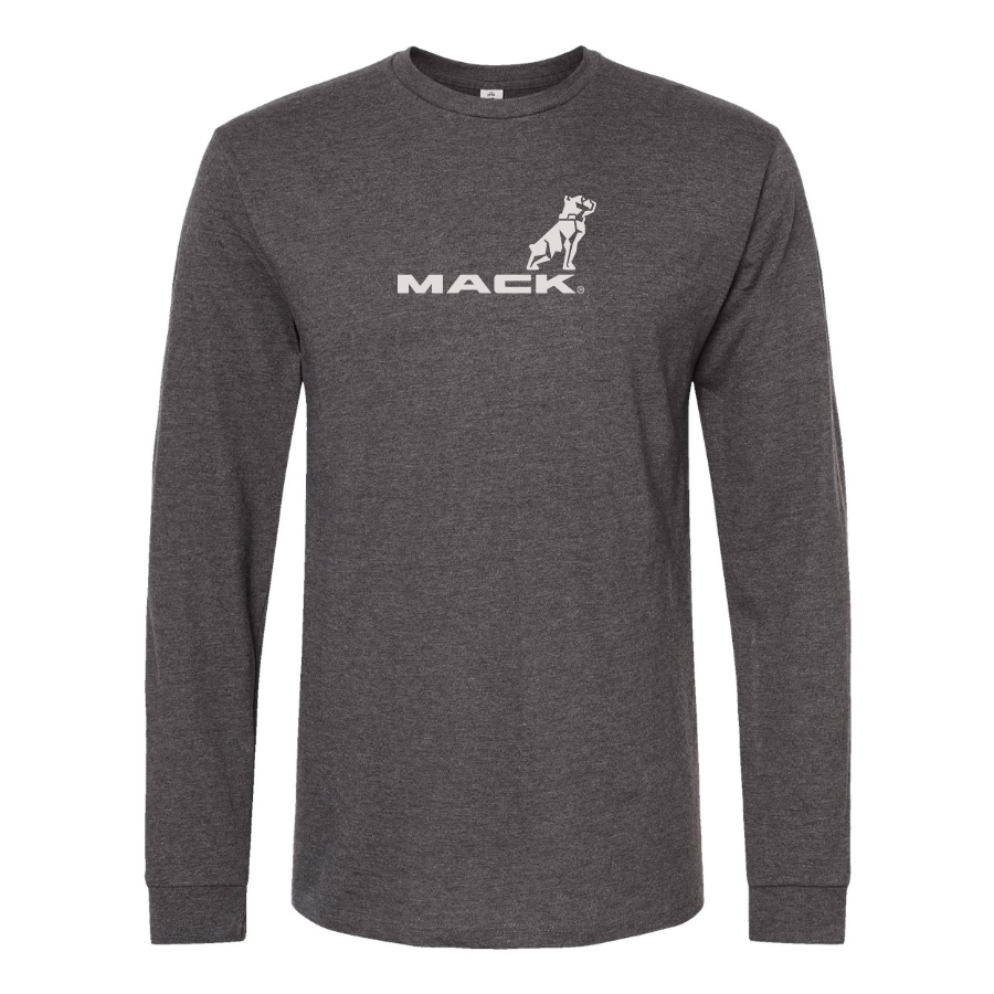 Men's Mack Logo Cotton Long Sleeve T-Shirt