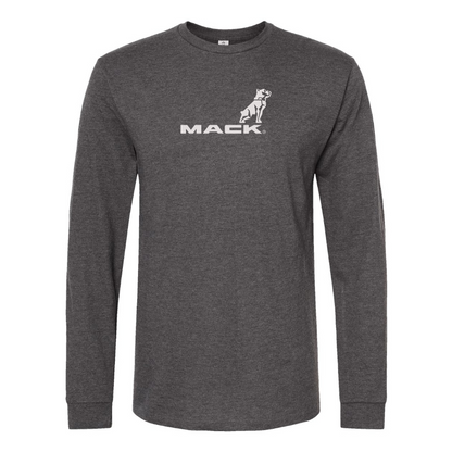 Men's Mack Logo Cotton Long Sleeve T-Shirt