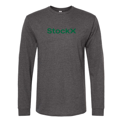 Men's StockX Logo Cotton Long Sleeve T-Shirt