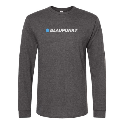 Men's Blaupunkt Logo Cotton Long Sleeve T-Shirt