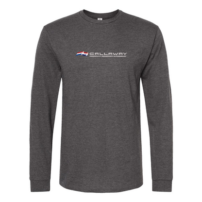 Men's Callaway Logo Cotton Long Sleeve T-Shirt
