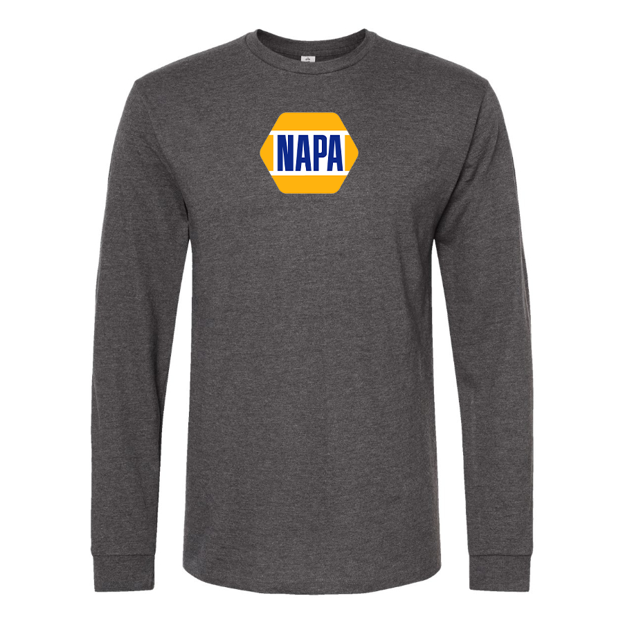 Men's Napa  Logo Cotton Long Sleeve T-Shirt