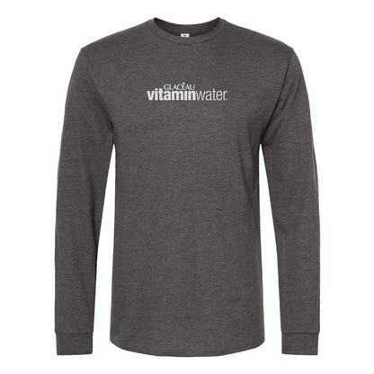 Men's Vitaminwater Logo Cotton Long Sleeve T-Shirt