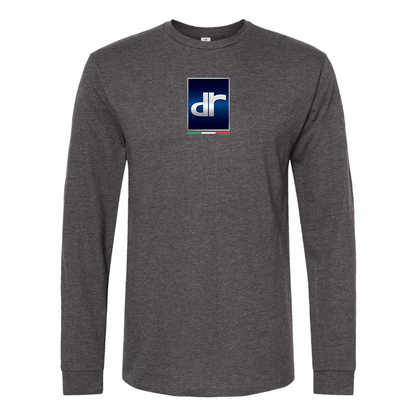 Men's DR Automobiles Logo Cotton Long Sleeve T-Shirt