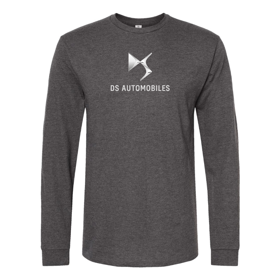 Men's DS Logo Cotton Long Sleeve T-Shirt