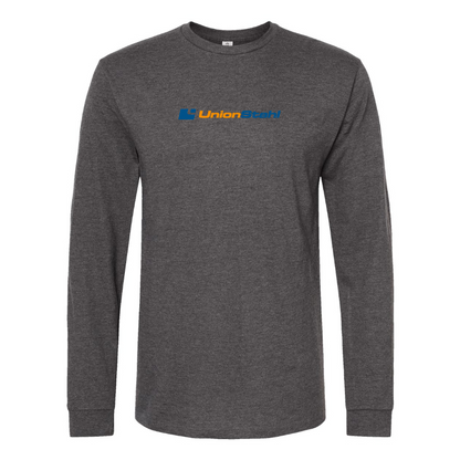 Men's UnionStahl Logo Cotton Long Sleeve T-Shirt