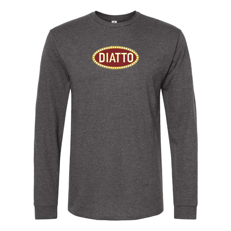 Men's Diatto Logo Cotton Long Sleeve T-Shirt