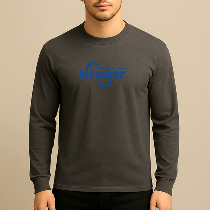 Men's Kroger Logo Long Sleeve T-Shirt