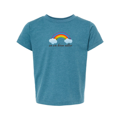 Ça va bien aller BELLA  CANVAS Toddler Jersey Tee