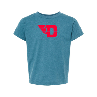 Dayton Flyers BELLA  CANVAS Toddler Jersey Tee