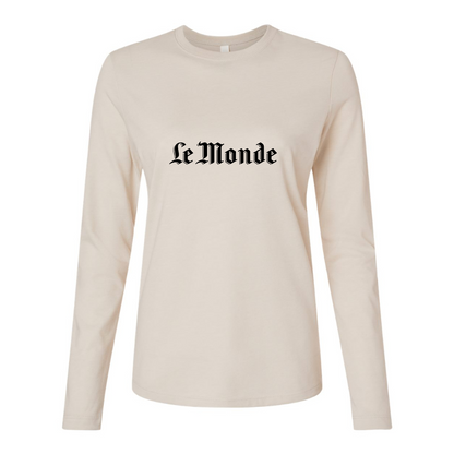BELLA CANVAS Le Monde Jersey Long Sleeve Tee