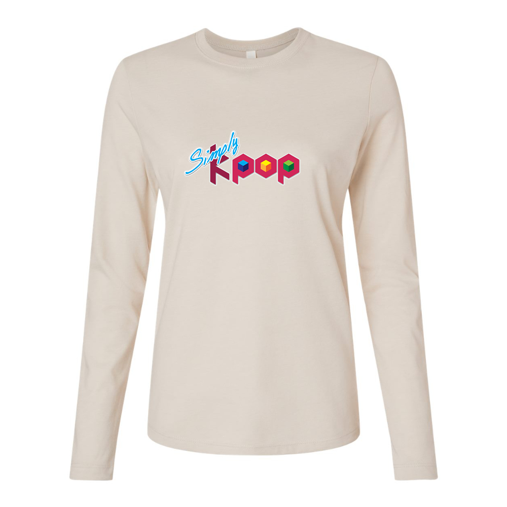 BELLA CANVAS Simply Kpop  Jersey Long Sleeve Tee